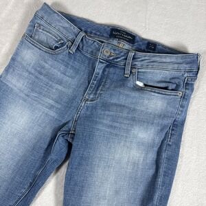Lucky Brand Jeans Lolita Capri Crop Womens 8/29 Denim Stretch Mid-Rise 29x25